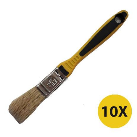 Kit 10 Pincel Trincha 3/4 Polegada Atlas Verniz 419 Madeira Menor preço em Kit 10 Pincel Trincha 3/4 Polegada Atlas Verniz 419 Madeira