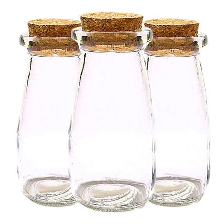 Kit 10 Pote de Vidro C Rolha para Tempero Lembrança 110ml - Sp Menor preço em Kit 10 Pote de Vidro C Rolha para Tempero Lembrança 110ml - Sp