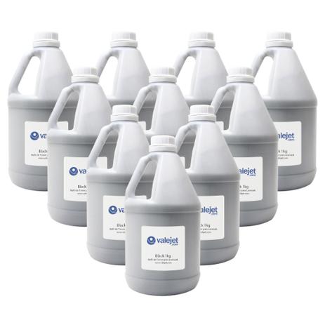 Kit 10 Refil de Toner para Lexmark Gráfico - Valejet Menor preço em Kit 10 Refil de Toner para Lexmark Gráfico - Valejet