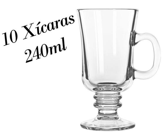 Kit 10 Xícaras Dolce Gusto 240ml Capuccino Caneca - Crisal Menor preço em Kit 10 Xícaras Dolce Gusto 240ml Capuccino Caneca - Crisal