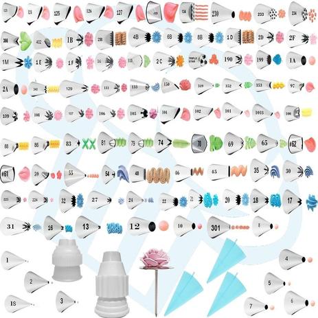 Kit 100 Peças Para Confeitar Bicos Aço Inox Sem Emenda Wilton é boa?