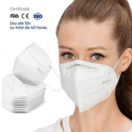 Kit 100 Unidades Máscara Pff2 N95 Respiratória Proteção Kn95 - Branco - FACE MASK Menor preço em Kit 100 Unidades Máscara Pff2 N95 Respiratória Proteção Kn95 - Branco - FACE MASK