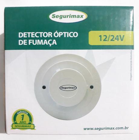 Kit 100x Detector Incendio Fumaca Segurimax Universal Convencional Ganho Corrente 12/24V C/Base 25913 Menor preço em Kit 100x Detector Incendio Fumaca Segurimax Universal Convencional Ganho Corrente 12/24V C/Base 25913