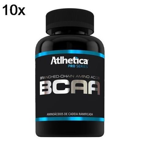 Kit 10X Bcaa Pro Series - 60 Cápsulas - Atlhetica Nutrition Menor preço em Kit 10X Bcaa Pro Series - 60 Cápsulas - Atlhetica Nutrition
