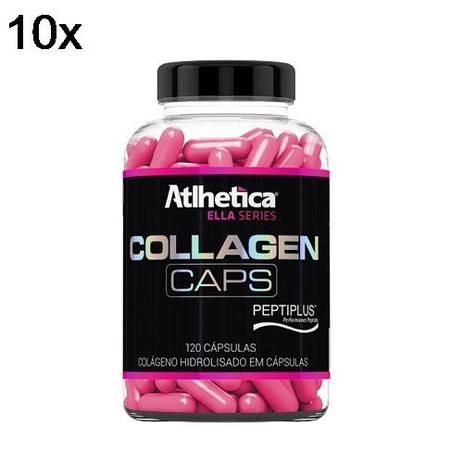 Kit 10X Collagen Caps Ella Series - 120 Cápsulas - Atlhetica Nutrition é boa?