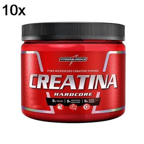 Kit 10X Creatina Hardcore Reload - 150g - IntegralMédica - Integralmedica Menor preço em Kit 10X Creatina Hardcore Reload - 150g - IntegralMédica - Integralmedica