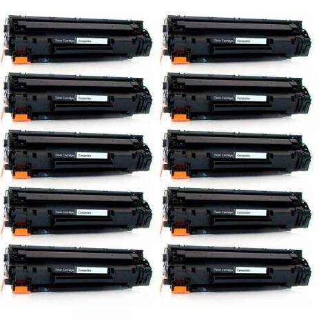 Kit 10x / Toner Compatível HP CB435A P1102W e mais Premium Menor preço em Kit 10x / Toner Compatível HP CB435A P1102W e mais Premium