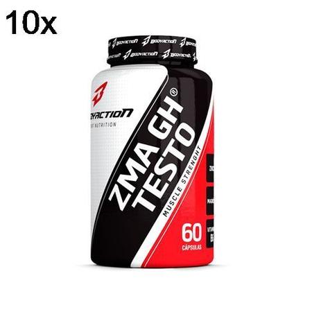 Kit 10X ZMA GH Testo - 60 Cápsulas - BodyAction Menor preço em Kit 10X ZMA GH Testo - 60 Cápsulas - BodyAction