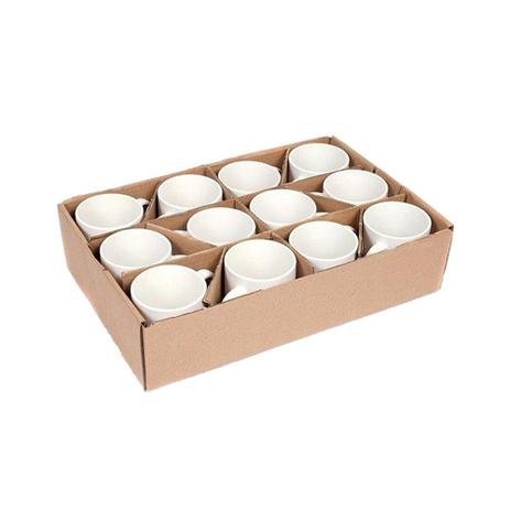Kit 12 Caneca Branca Porcelana Sublimação 325ml Classe AAA Bestchoice Menor preço em Kit 12 Caneca Branca Porcelana Sublimação 325ml Classe AAA Bestchoice
