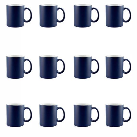 Kit 12 Canecas para Sublimação de Cerâmica Resinada Mágica Azul - Crie sempre Menor preço em Kit 12 Canecas para Sublimação de Cerâmica Resinada Mágica Azul - Crie sempre