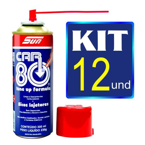 kit 12 Car 80 Descarbonizante - Car80 Menor preço em kit 12 Car 80 Descarbonizante - Car80