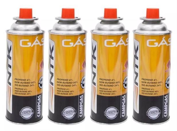 Kit 12 Cartucho Bujao De Gás Campgas 227g - Ntk - Nautika Menor preço em Kit 12 Cartucho Bujao De Gás Campgas 227g - Ntk - Nautika