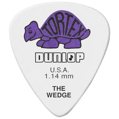 Kit 12 Palhetas Dunlop Tortex Wedge 1.14mm Roxa Para Guitarra Baixo Violão Menor preço em Kit 12 Palhetas Dunlop Tortex Wedge 1.14mm Roxa Para Guitarra Baixo Violão