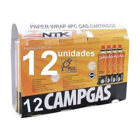 Kit 12 Unidades De Refil Campgás Original Nautika - Ntk-fg Menor preço em Kit 12 Unidades De Refil Campgás Original Nautika - Ntk-fg