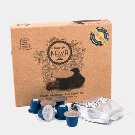 Kit 120 Cápsulas Compatíveis Nespresso.Café Gourmet Especial Kawa Branda. SCAA 85 Pontos. Menor preço em Kit 120 Cápsulas Compatíveis Nespresso.Café Gourmet Especial Kawa Branda. SCAA 85 Pontos.