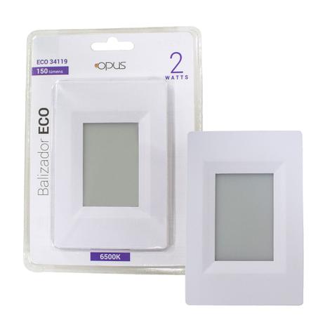 Kit 12X Luminária Balizador Led Parede Escada 6500k caixa 4x2 St759 - Starlumen Menor preço em Kit 12X Luminária Balizador Led Parede Escada 6500k caixa 4x2 St759 - Starlumen