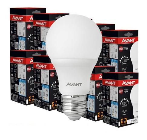 Lampada Bulbo Led 9w Branco Frio 6500k Bivolt Avant Eletroroyer Com Br