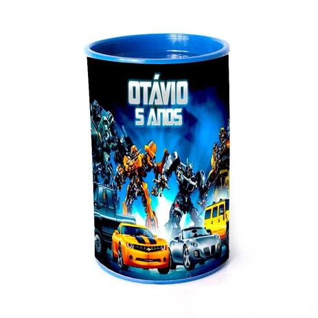 Kit 15 Lembrancinha Cofrinho Personalizado Transformers - Aluá festas Menor preço em Kit 15 Lembrancinha Cofrinho Personalizado Transformers - Aluá festas