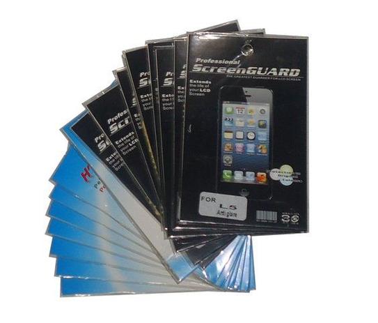 Kit 19 Películas Plástico LG Optimus L5 E610 E612 - H maston Menor preço em Kit 19 Películas Plástico LG Optimus L5 E610 E612 - H maston