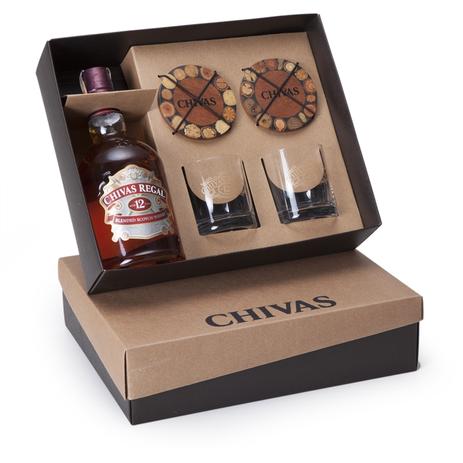 Kit 1Whisky Escocês Chivas Regal 12 anos liro 2 Copos de vidro 318ml 2 porta copos de madeira - Shop quality Menor preço em Kit 1Whisky Escocês Chivas Regal 12 anos liro 2 Copos de vidro 318ml 2 porta copos de madeira - Shop quality