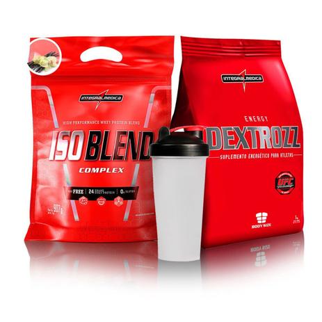 Kit 1x Iso Blend + 1x Dextrozz Integralmedica +coq é boa?