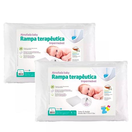 Kit 2 Almofadas Baby Rampa Terapêutica Antirrefluxo Fibrasca BY4331 Menor preço em Kit 2 Almofadas Baby Rampa Terapêutica Antirrefluxo Fibrasca BY4331