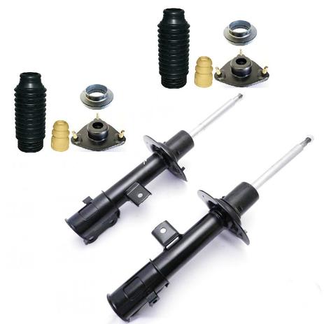 Kit 2 Amortecedor + 2 Coxim Rol Batente Hyundai ix35 Kia Sportage Dianteiro - Willtec Menor preço em Kit 2 Amortecedor + 2 Coxim Rol Batente Hyundai ix35 Kia Sportage Dianteiro - Willtec