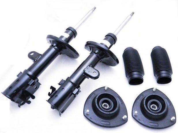 Kit 2 Amortecedor KYB + 2 Coxim e Batente Tucson e Sportage Dianteiros Menor preço em Kit 2 Amortecedor KYB + 2 Coxim e Batente Tucson e Sportage Dianteiros