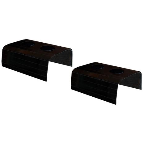 Kit 2 Bandejas Laqueada Porta Copos Para Braço de Sofá Preto - Lubrano decor Menor preço em Kit 2 Bandejas Laqueada Porta Copos Para Braço de Sofá Preto - Lubrano decor