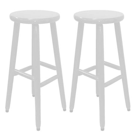 Kit 2 Banquetas Fixa de Madeira Banco Alto Country Branco Para Cozinha - Flex mesas e cadeiras é ruim? Kit 2 Banquetas Fixa de Madeira Banco Alto Country Branco Para Cozinha - Flex mesas e cadeiras é boa?