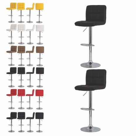 Kit 2 Banquetas Gomos Confort Marrom - Cadeiras Inc Menor preço em Kit 2 Banquetas Gomos Confort Marrom - Cadeiras Inc