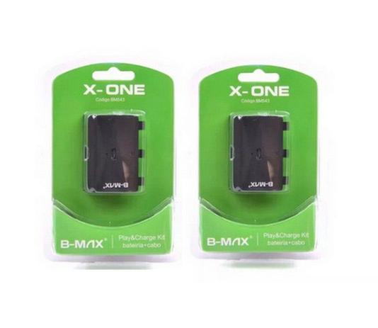 Kit 2 Baterias E 2 Cabos Usb Para Controle Xbox One Sem Fio B-max Bm-543 Menor preço em Kit 2 Baterias E 2 Cabos Usb Para Controle Xbox One Sem Fio B-max Bm-543