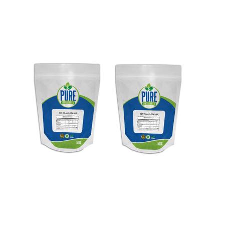 kit 2 Beta Alanina 500g 100% Pura Pure Ingredients - Pure Ingredients Menor preço em kit 2 Beta Alanina 500g 100% Pura Pure Ingredients - Pure Ingredients