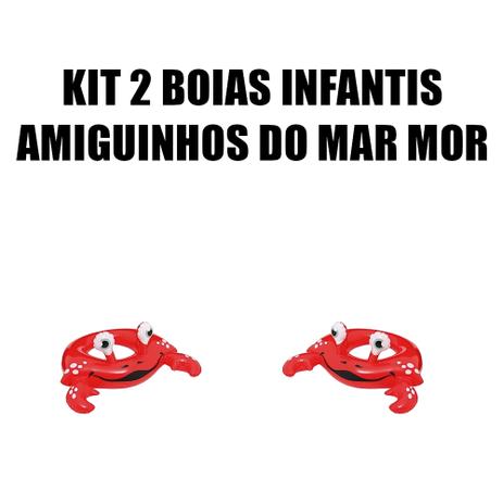 Kit 2 Bóia Infantil Piscina Praia Amiguinhos Do Mar Mor Menor preço em Kit 2 Bóia Infantil Piscina Praia Amiguinhos Do Mar Mor