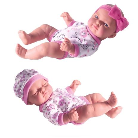 Kit 2 Bonecas Bebê Petit Reborn Cheirinho de Amor 100% Vinil - Milk Brinquedos Menor preço em Kit 2 Bonecas Bebê Petit Reborn Cheirinho de Amor 100% Vinil - Milk Brinquedos