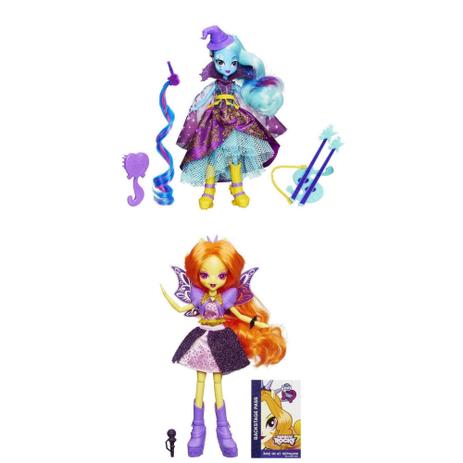 Kit 2 Bonecas My Little Pony Equestria Trixie e Adagio - Hasbro Menor preço em Kit 2 Bonecas My Little Pony Equestria Trixie e Adagio - Hasbro