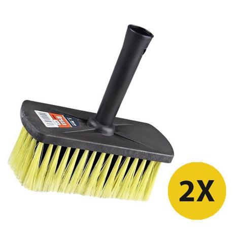 Kit 2 Broxa Trincha Grande 19cm Super Atlas Pintura Limpeza é ruim? Kit 2 Broxa Trincha Grande 19cm Super Atlas Pintura Limpeza é boa?