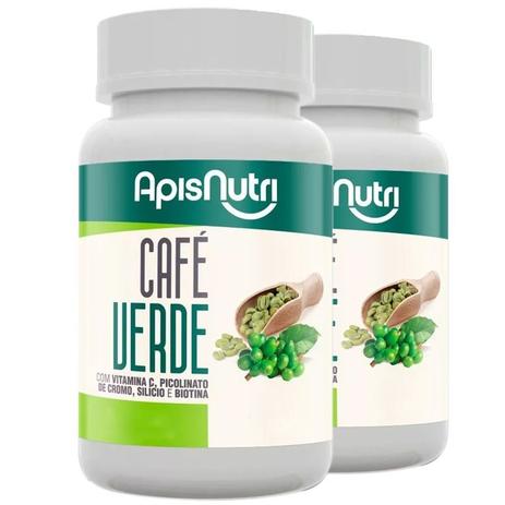 Kit 2 Café Verde Apisnutri 90 comprimidos Menor preço em Kit 2 Café Verde Apisnutri 90 comprimidos