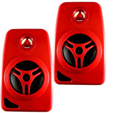 Kit 2 Caixas Acustica Som Amb 55w Orion 4 Pol 8 Ohms Vermelha Menor preço em Kit 2 Caixas Acustica Som Amb 55w Orion 4 Pol 8 Ohms Vermelha
