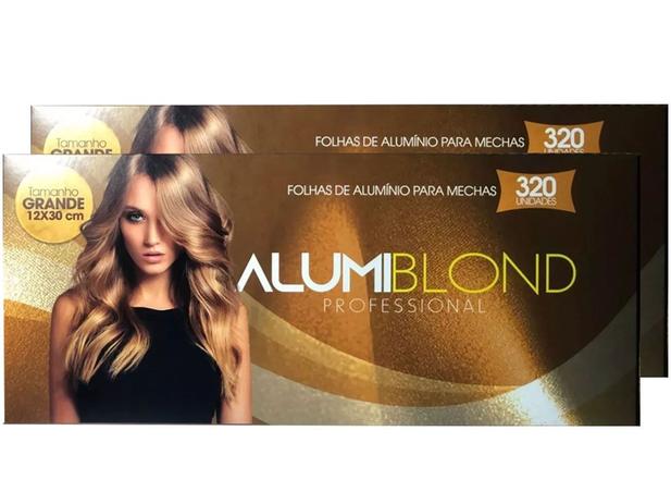 Kit 2 Caixas de Papel Alumínio para Mechas Alumiblonde - 320 Folhas - 9,5x30 320unid é boa?