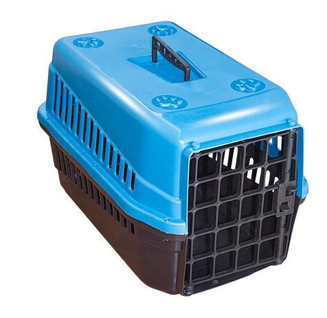 Kit 2 Caixas De Transporte N3 Cães Cachorro Gato Media Azuis - Mecpet é boa?
