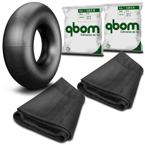 Kit 2 Câmaras de Ar Pneu Aro 20 9.00R20 TC 131 Qbom para Ônibus e Caminhão Menor preço em Kit 2 Câmaras de Ar Pneu Aro 20 9.00R20 TC 131 Qbom para Ônibus e Caminhão