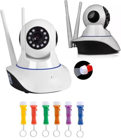 Kit 2 Câmeras Segurança Sem Fio Wifi Ip Hd 1080p 2 Antenas - X shang é boa?