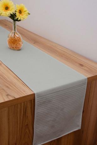 Kit 2 Caminho Trilho De Mesa Tecido Piquet Cinza 2,80x0,35 - Confecções Elba Menor preço em Kit 2 Caminho Trilho De Mesa Tecido Piquet Cinza 2,80x0,35 - Confecções Elba
