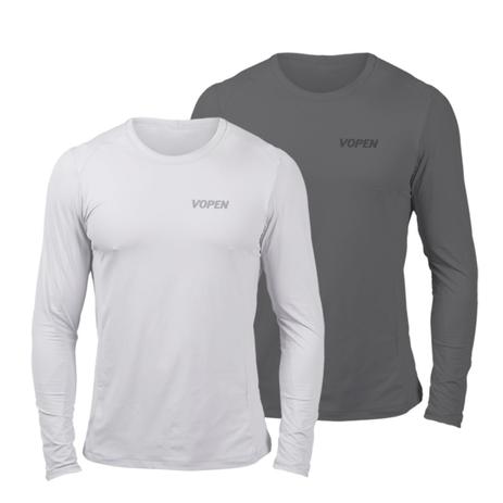 camiseta manga longa com filtro solar
