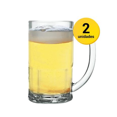 Kit 2 Canecas de Chopp - Nadir Figueiredo Menor preço em Kit 2 Canecas de Chopp - Nadir Figueiredo