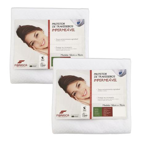 Kit 2 Capas protetora de Travesseiros Impermeável Toque de Rosas Fibrasca Menor preço em Kit 2 Capas protetora de Travesseiros Impermeável Toque de Rosas Fibrasca