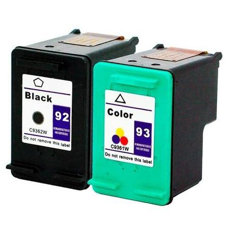 Kit 2 Cartuchos Compativel HP92 e HP93 XL PSC 3140 3150 C3180 2570 7850 3100 1507 1510 2575 DJ 5440 4100 - Novasupri é boa?