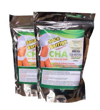 Kit 2 Chá Seca Barriga com Nozes da Índia 240g Vida Fiber Menor preço em Kit 2 Chá Seca Barriga com Nozes da Índia 240g Vida Fiber