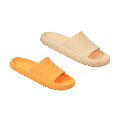 Kit 2 Chinelos Slide Feminino Nuvem Texturizado Leve Casual - Mega Store Menor preço em Kit 2 Chinelos Slide Feminino Nuvem Texturizado Leve Casual - Mega Store